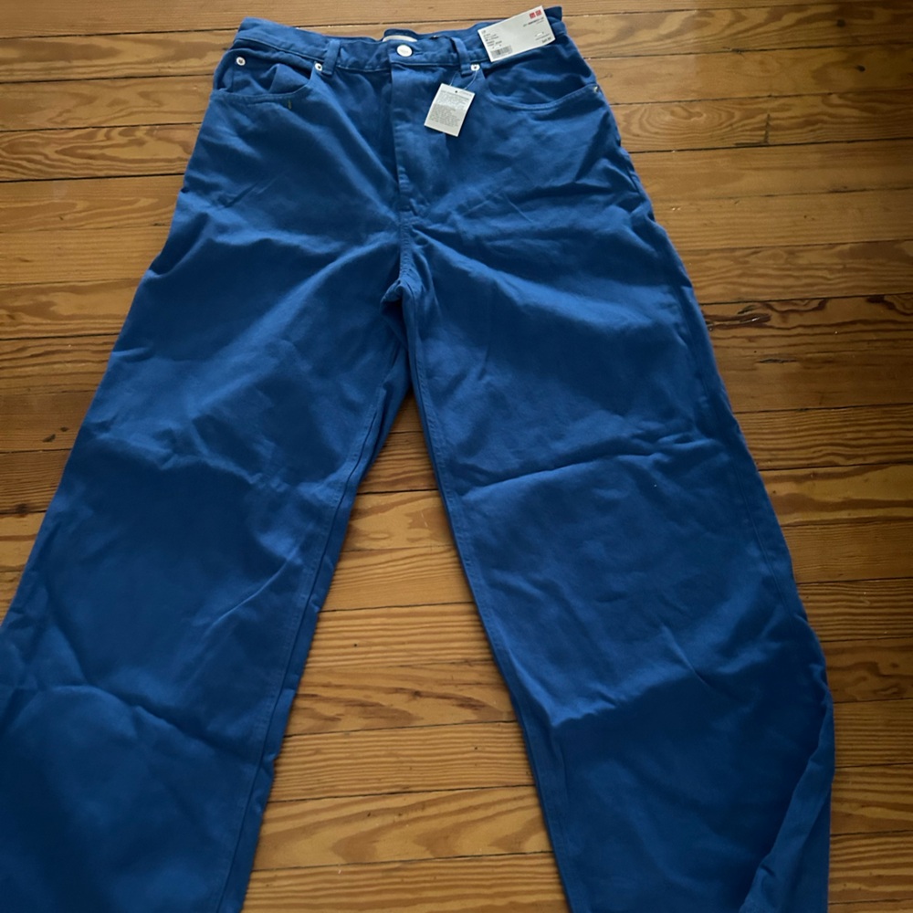 Marni Uniqlo wide leg jeans